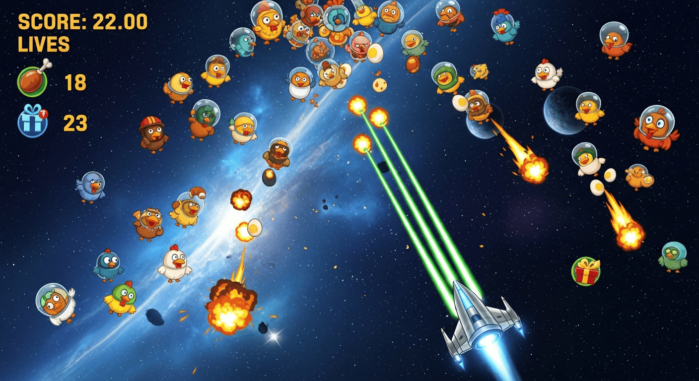  Chicken Invaders 4  